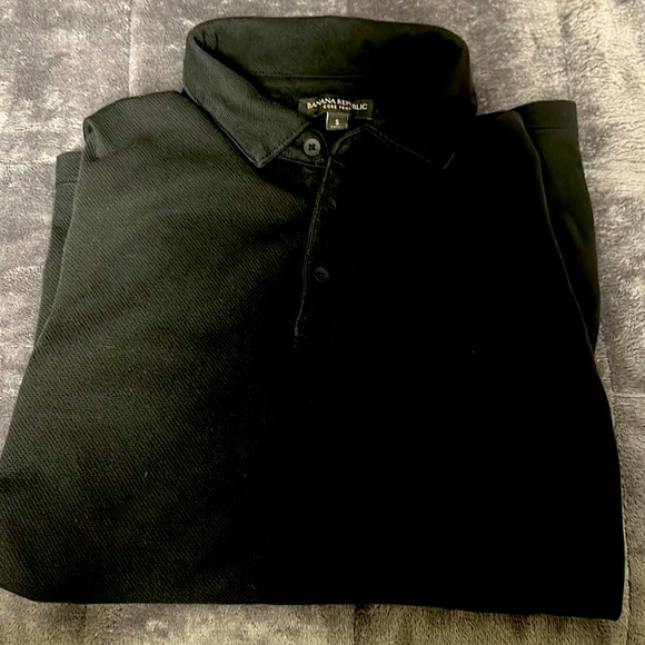 Banana Republic Other - Banana Republic Black Polo